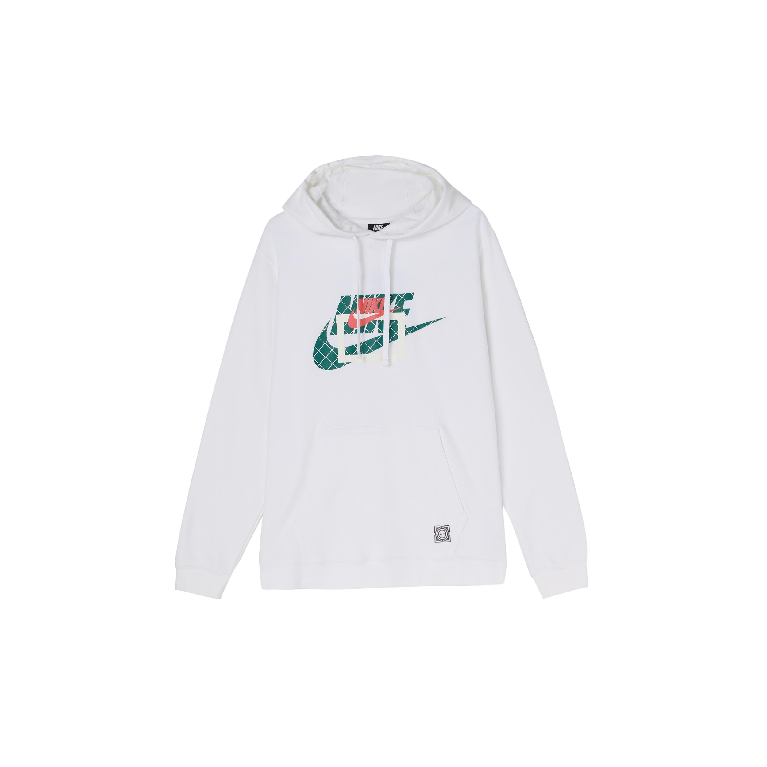 Nike Cozy Casual hooded Pullover White Men s CK5025-100 L