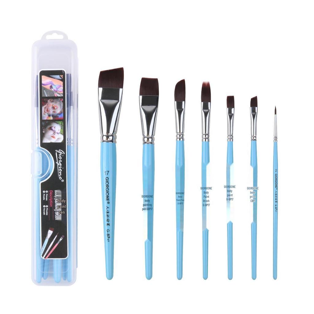 Набор кистей для лица и тела Giorgione для детей, 17 штук