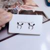 New Trendy Design of The New Animal Earrings In The Year of The Korean Simple Ears Exquisite Diamond Earrings for Women