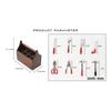 Hammer Wrench Dollhouse Toolbox 1:12 Scale Miniature Toolbox  Dollhouse Warehouses Decoration
