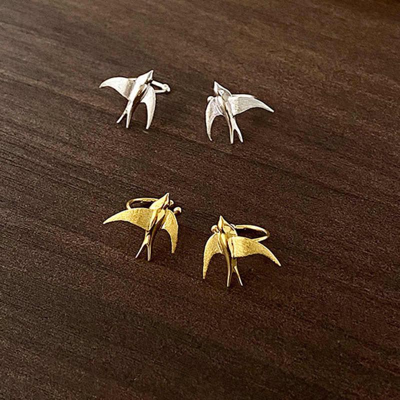 Playful Cloud & Bird Ear Clips - No Piercing Needed