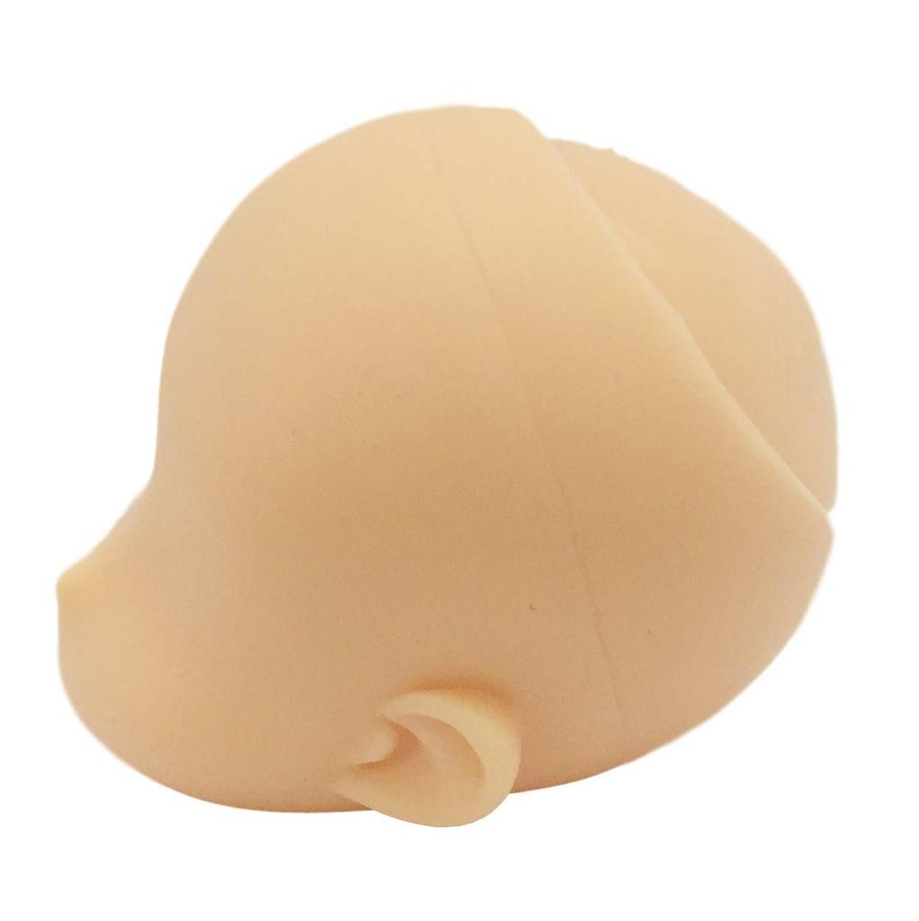 Obitsu Doll Head for 11cm 1 Piece Doll, 11-01 Natural,