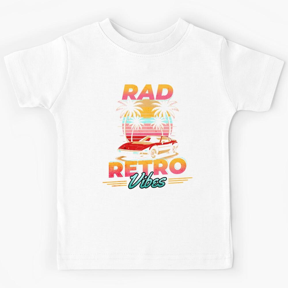 Rad Retro Vibes Kids T-Shirt 130
