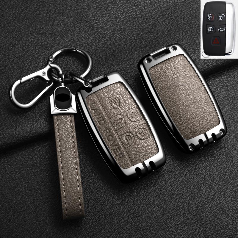 Interior Mouldings For Land Rover A9 Range Rover Sport Evoque Freelander 2 Discovery 3 4 5 EVOQUE Zinc Alloy Car Key Case Cover 