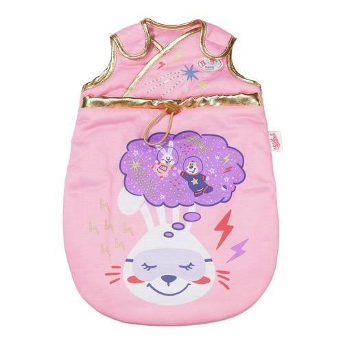 Sac de couchage pour poupée - zapf - baby born - multicolore - pour filles - 43 cm