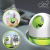 Godrej Aer Twist Car Air Freshener Fresh Lush Green 45 G Long Lasting Gel Diffuser For Dashboard And Cup Holder