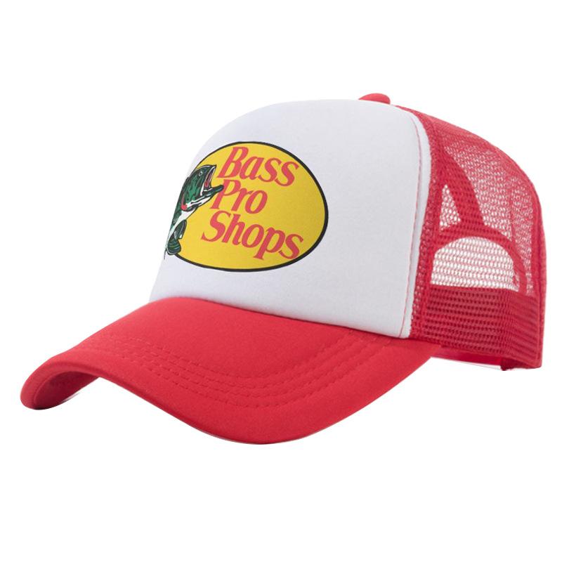 Fashion Cartoon Baseball Cap Breathable Summer Fishing Visor Hats for Men Women Outdoor Sports Travel Sunscreen Peaked Cap