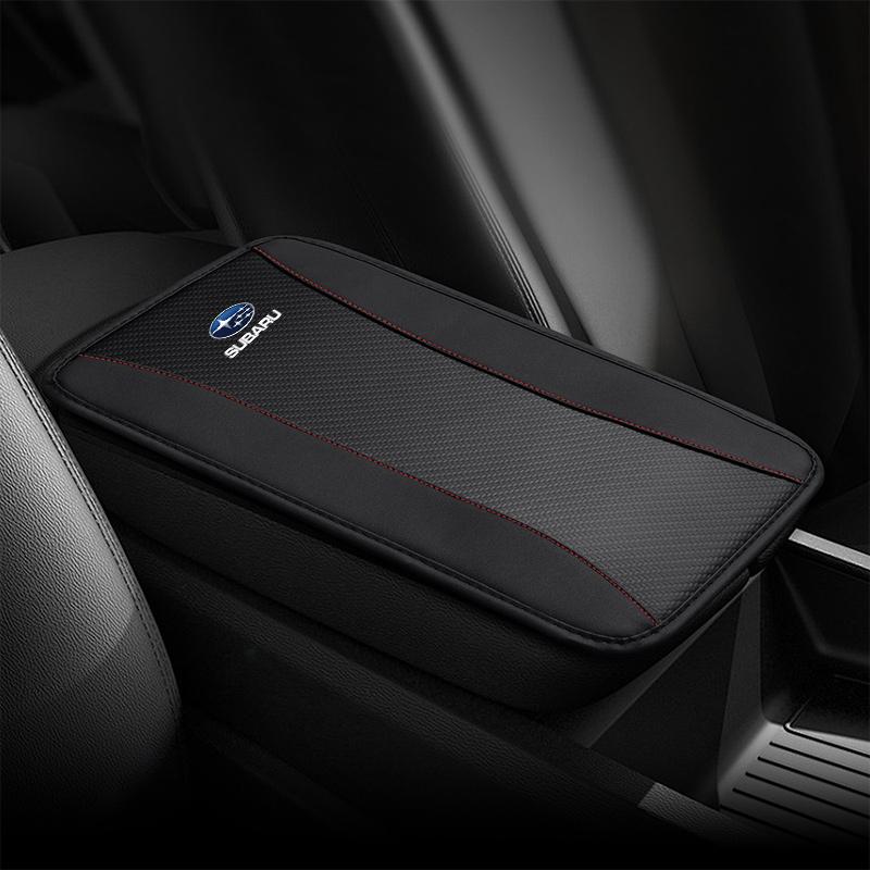 Car Central Armrest Box Protection Pad Interior Non-slip Cover For Subaru XV Forester BRZ Outback Smart Crosstrek Legacy Levorg Y12