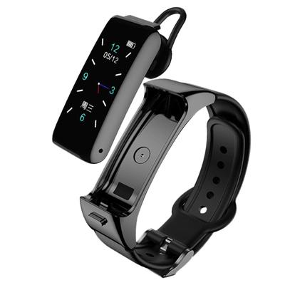 2in1B6 Call With Bluetooth Headset Smart Bracelet Hands-free Smart Watch Headset