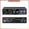Sway Voice Q24 Interface de Áudio Placa de Som Profissional com Monitoramento Guitarra Elétrica Gravação Ao Vivo Para Estúdio Canto Micro