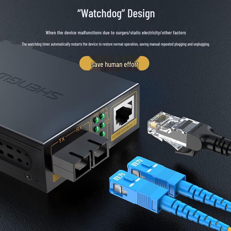 Shengwei FC-212 Fiber Optic Transceiver