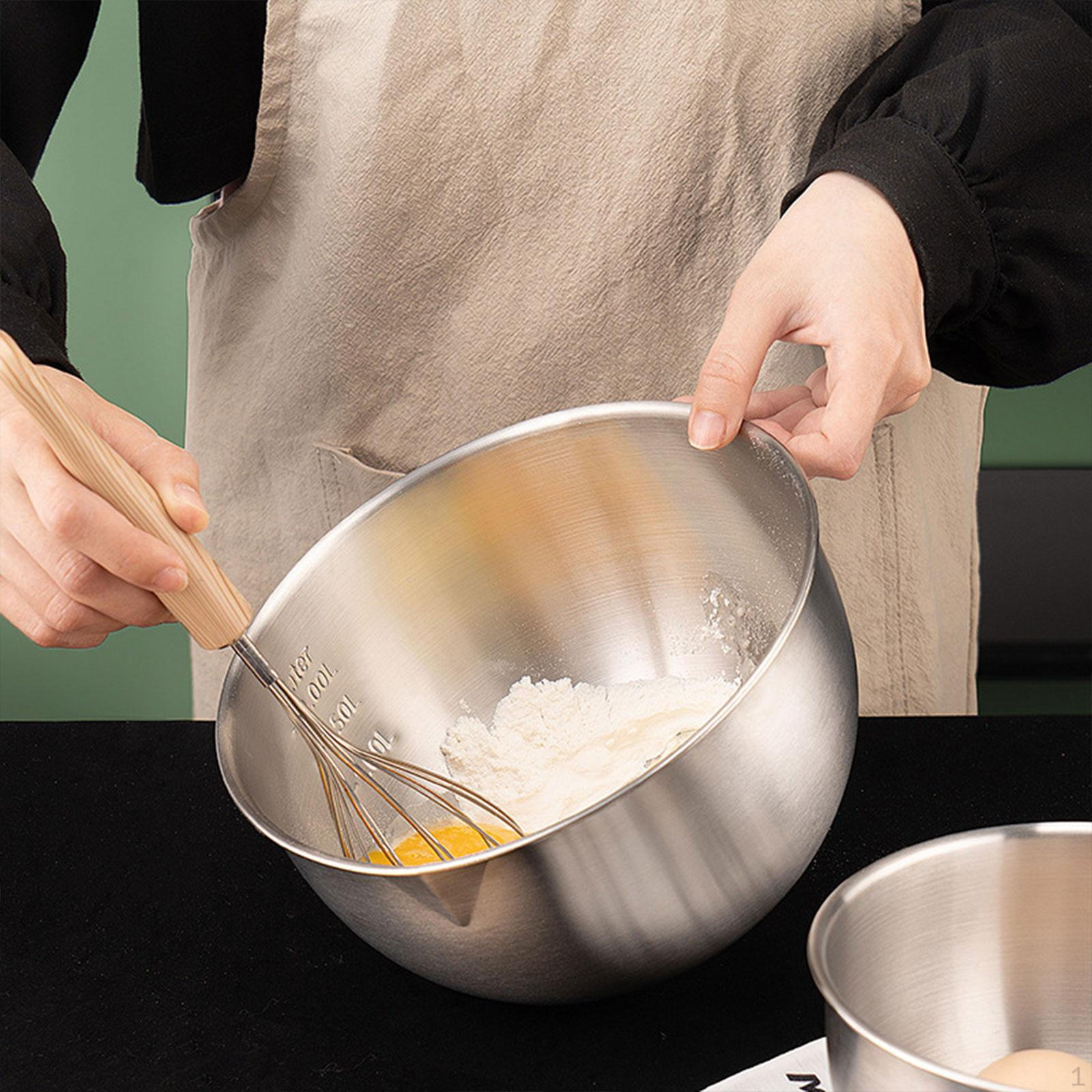 

Миска для смешивания, салатницы, кухонная утварь, взбивание яиц, приготовление пищи для маринадов 2.5L