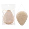 Double Side Walnut Seeds Bath Sponge Water Drop Exfoliating Sponge Face Wash Puff  Skin Care Tools