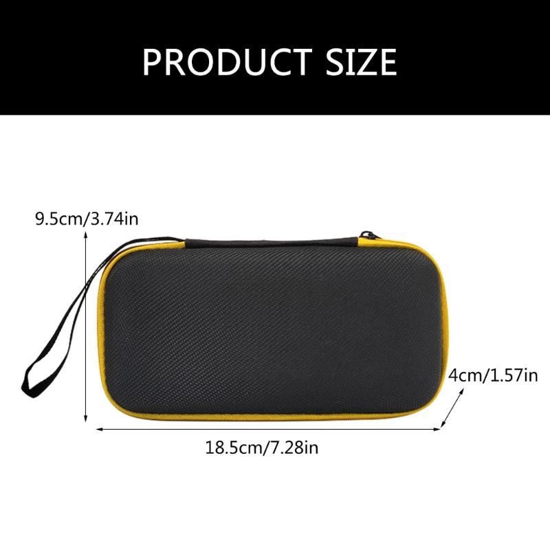 Pouch for RG40XX H Handheld Game Console Scratchproof Carrying Case Shockproof Storage Bag Hard Case with Pocket