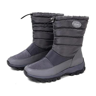 Scarpe invernali Donna Stivali da neve Impermeabili Caldi Peluche Freddi Invernali da donna Caviglia Botas Scarpe in cotone antiscivolo Taglie forti 41