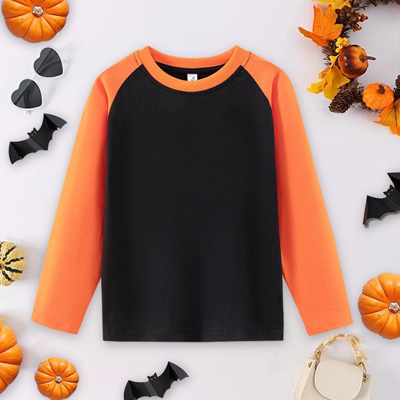 

Children s Round Neck Raglan Long Sleeve Top - 100% Pure Cotton, Soft and Skin-Friendly 110 cm