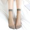 10Pairs Solid Color Socks Women Sexy Elastic Silky Transparent Thin Short Stockings Ladies Casual Ankle Socks