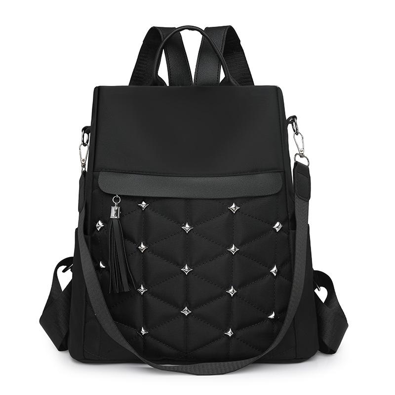 Korean-Inspired High-End Women's Urban Commuter Backpack - Fashionable & Spacious Schoolbag