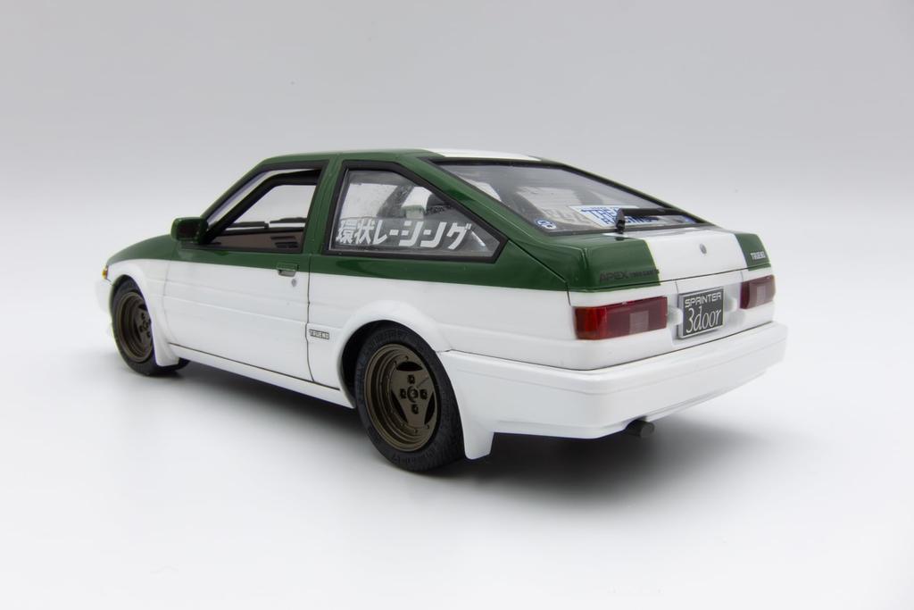 Naniwa Tomoare Serie AE86 Trueno Marbo Spezifikation Plastikmodell 1/24 Nr.2