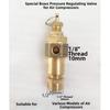 Copper Pressure Regulator Valve for Air Compressor with Construction for Stable and Accurate Pressure Adjustment