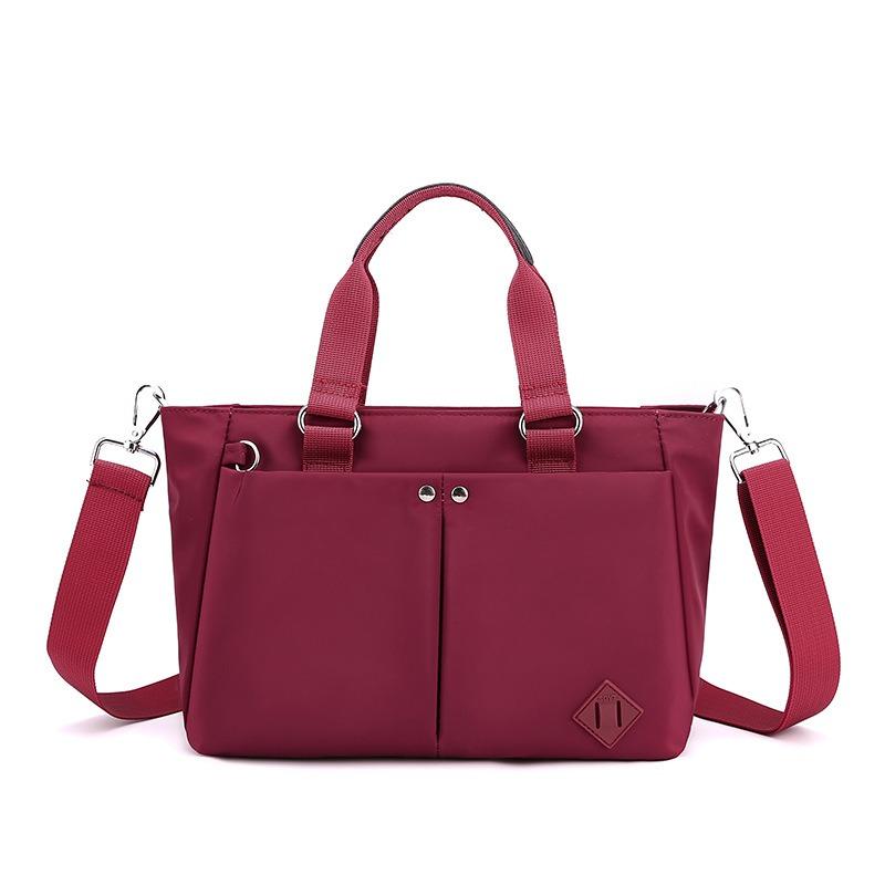 Nylon cloth women's bag new women's messenger bag trendy portable shoulder tote bag fashion