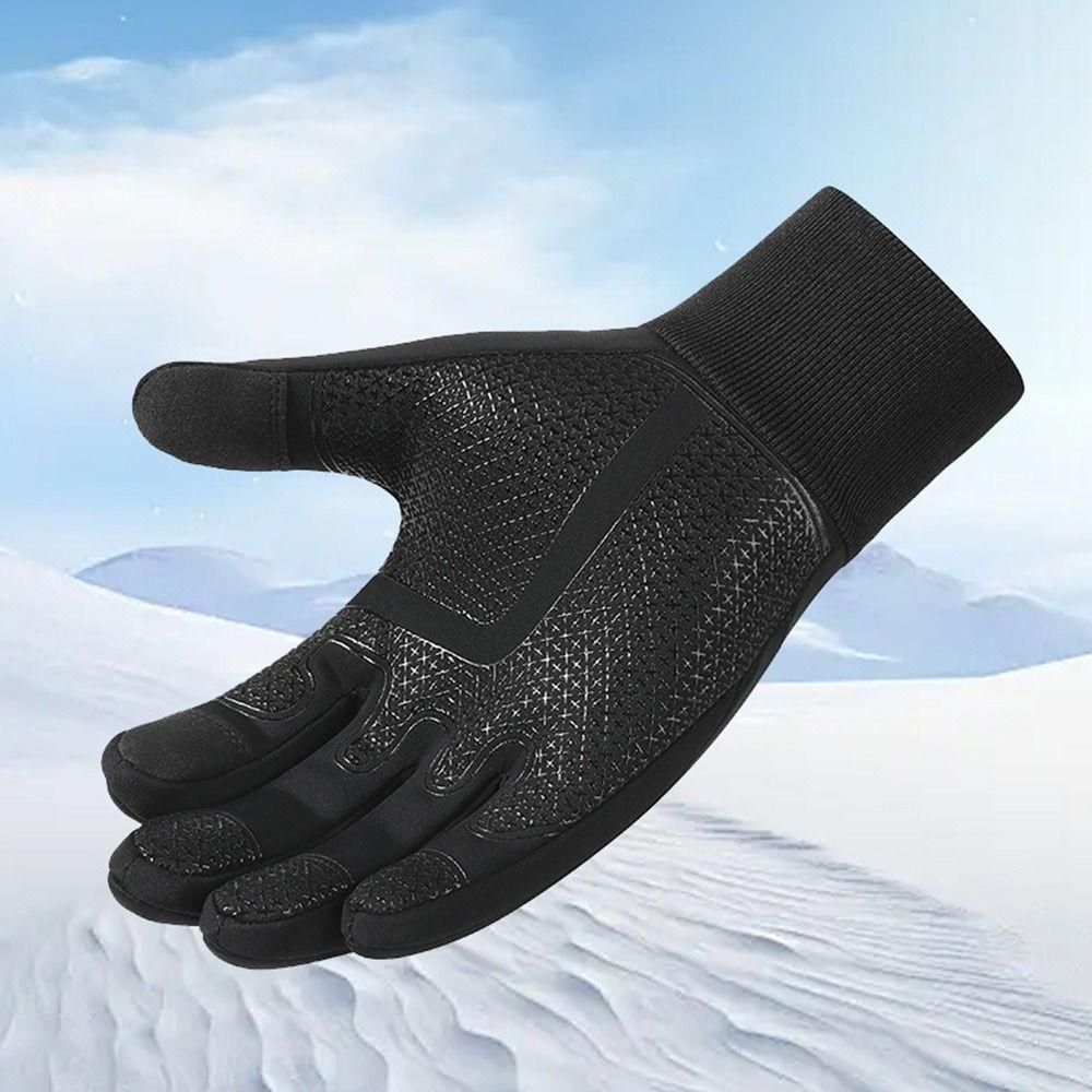 Ultralight Winter Gloves Touchscreen Outdoor Riding Mittens Gift Sports Mittens  Men Women
