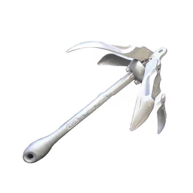 BinFu Foldable Hot-Dip Galvanized Carbon Steel Boat Anchor