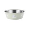 Non-slip Stainless Steel Dog Bowl Cartoon Pet Food Drinking Tray Dogs Food Water Feeder  Indoor