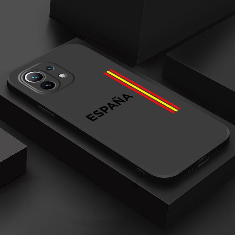 

Spain LOGO España Passport Phone Case For Xiaomi 15T 14T Pro 13T Mi 11T 10T 15Ultra Poco X7 F7 M7 Pro X3 X5 X6 F6 Silicone Cover Xiaomi Mi 10T Pro