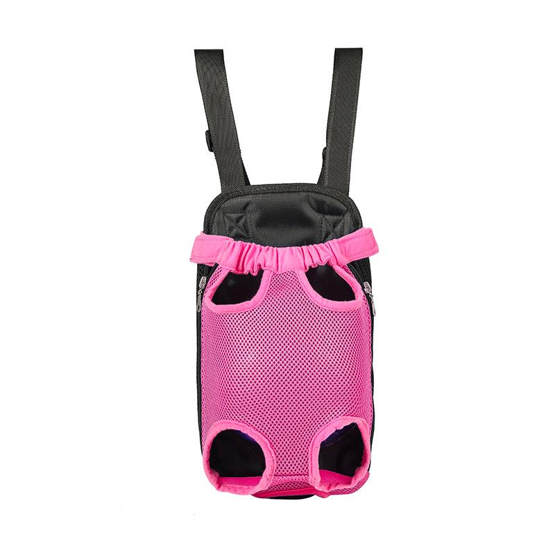 Dog Portable Breathable Outdoor Double Shoulder Pet Travel Backpack