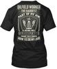 Oilfield Worker The Hardest Part Of Haroest T-Shirt Made In USA Size S To 5XL