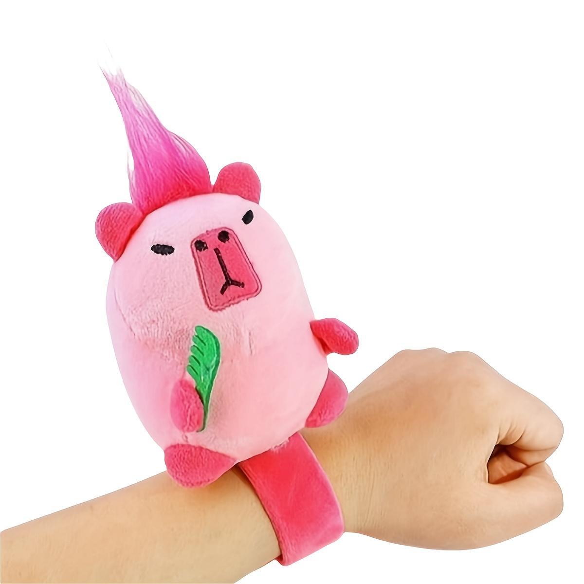 

1pc Comb, Dolphin, Papa Ring, Cute Plush Doll, Couple s Bracelet, Wrist Decoration,Perfect for Valentine s Day Gift! розовый
