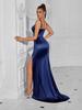 Women's High-End Spaghetti Strap Slimming Evening Dress