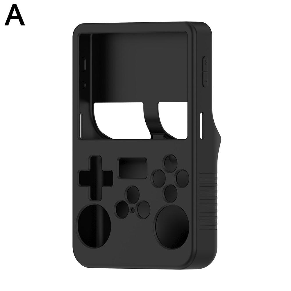 Soft Silicone Shell For R36S Anti-Scratch Protective Shell Cover Handheld Game Console Storage Box Shockproof Case