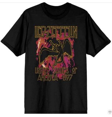 Led Zeppelin T-shirt- Led Zeppelin Classic Shirt- Led Zeppelin 1977 Tour