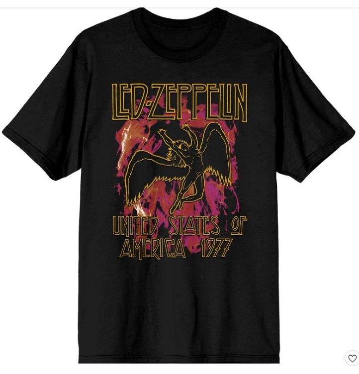

Led Zeppelin t-shirt- Led Zeppelin classic shirt- Led Zeppelin 1977 tour 3XL