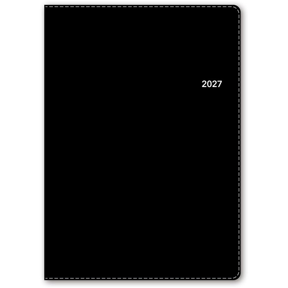 NOLTY 2027 A5 Weekly Ecri Black 6322 December Planner, Memo, (Starts 2026)