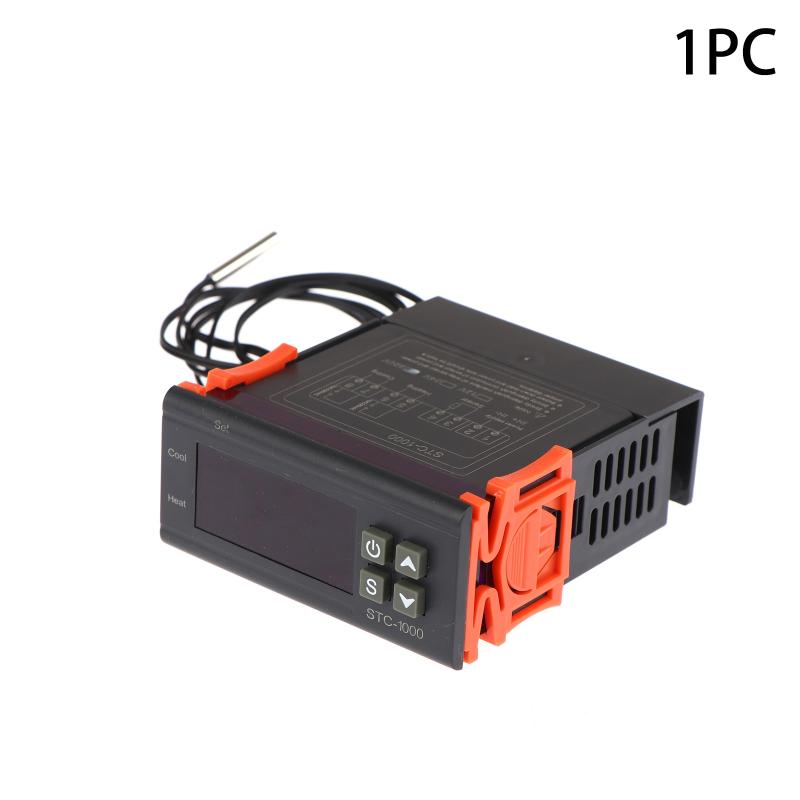 Digitaler Temperaturregler Thermostat Thermoregler Inkubator Relais LED 10A Heizen Kühlen Stc-1000 Stc 1000 220V