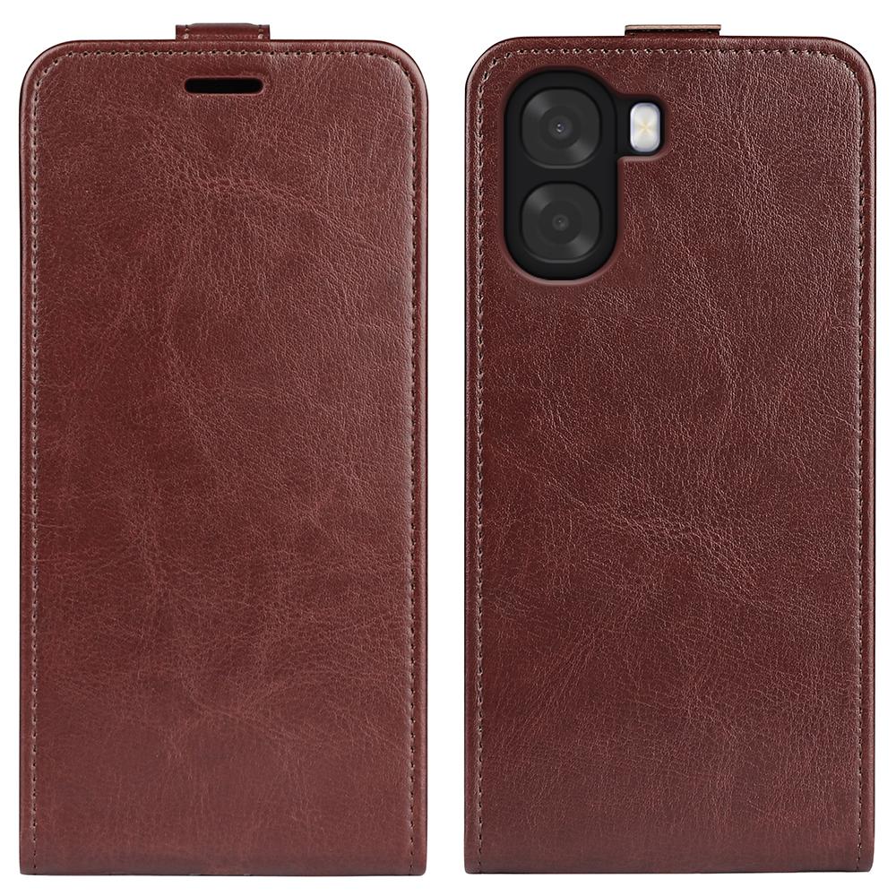 

Phone Case For Oppo A6x 5G / A6x 4G with Card Slots Vertical Flip Leather Phone Cover
