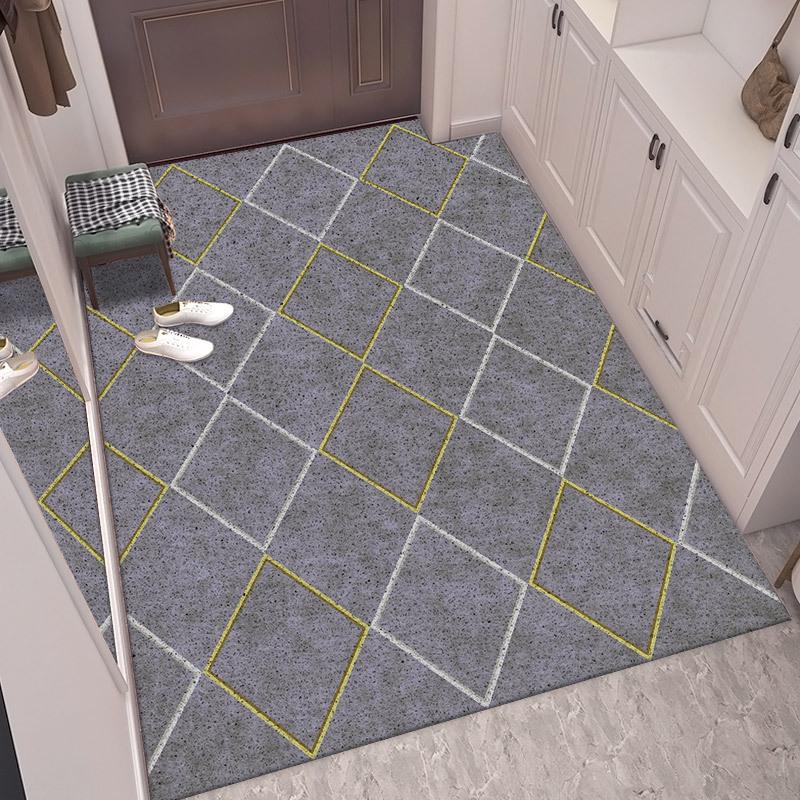 Cuttable Non-Slip Cartoon Door Mat - Wear-Resistant Entrance Foot Pad