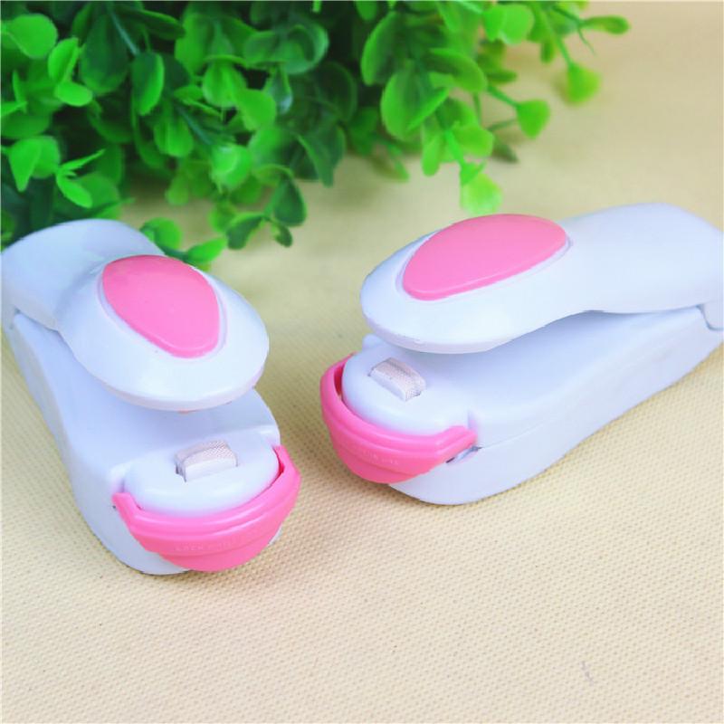 Portable Mini Bag Sealer Food Plastic Sealing Machine Home Small Hand Pressure Heat Sealer