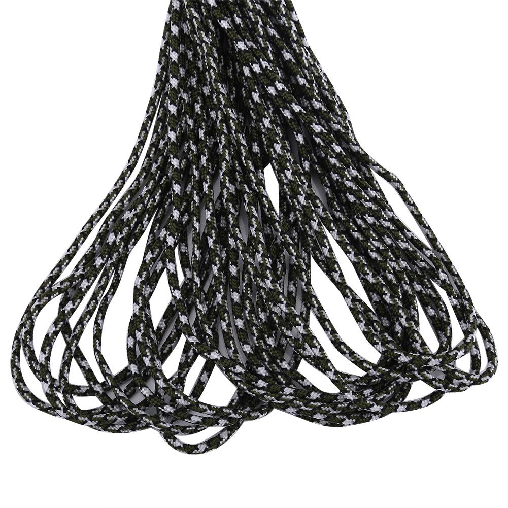 2mm Dia 1pramenné jádro Multifunkční paracord pro kempingové lezecké vázací lano(15 mil)