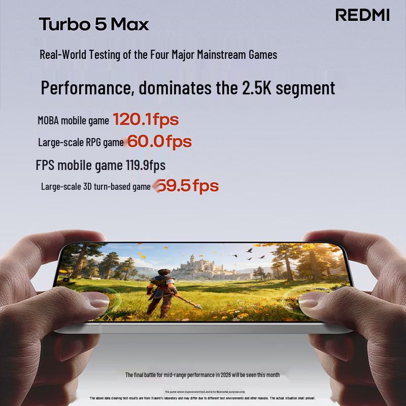 Xiaomi Redmi Turbo 5 Max Smartphone (CN version)