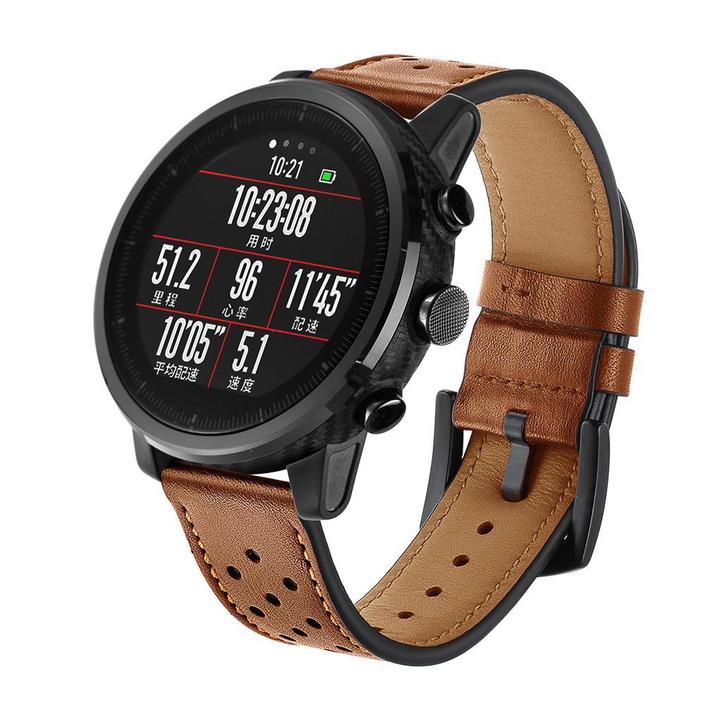 Straps Bracelet for Amazfit Stratos Smart Watch 2/2S Leather Band Wrist  comprar a buen precio — entrega gratuita, reseñas reales con fotos — Joom