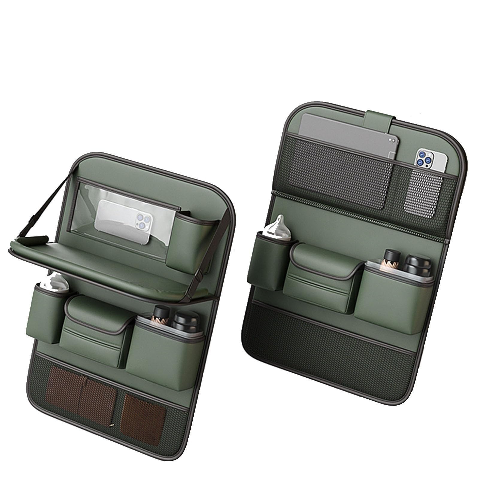 

2024 New Car Seat Back Pocket, Suitable for Toyota Hilux HILUX GUN125, September 2017 One Size зелёный