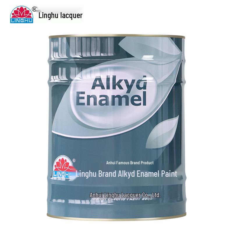 Linghu Silver Anti-Rust Metal Alkyd Enamel Paint 2KG