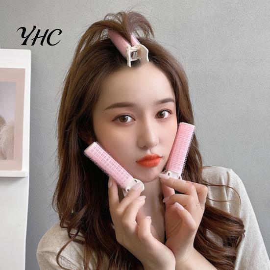Labor-saving 2 Pcs Hair Volumizing Clips Heatless Seamless Instant Increase Fluffy Volume DIY Puffy Non-electric Curlers Styling Tool