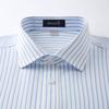 Judger Men's Easy-Care Striped Business Casual Long-Sleeve Shirt