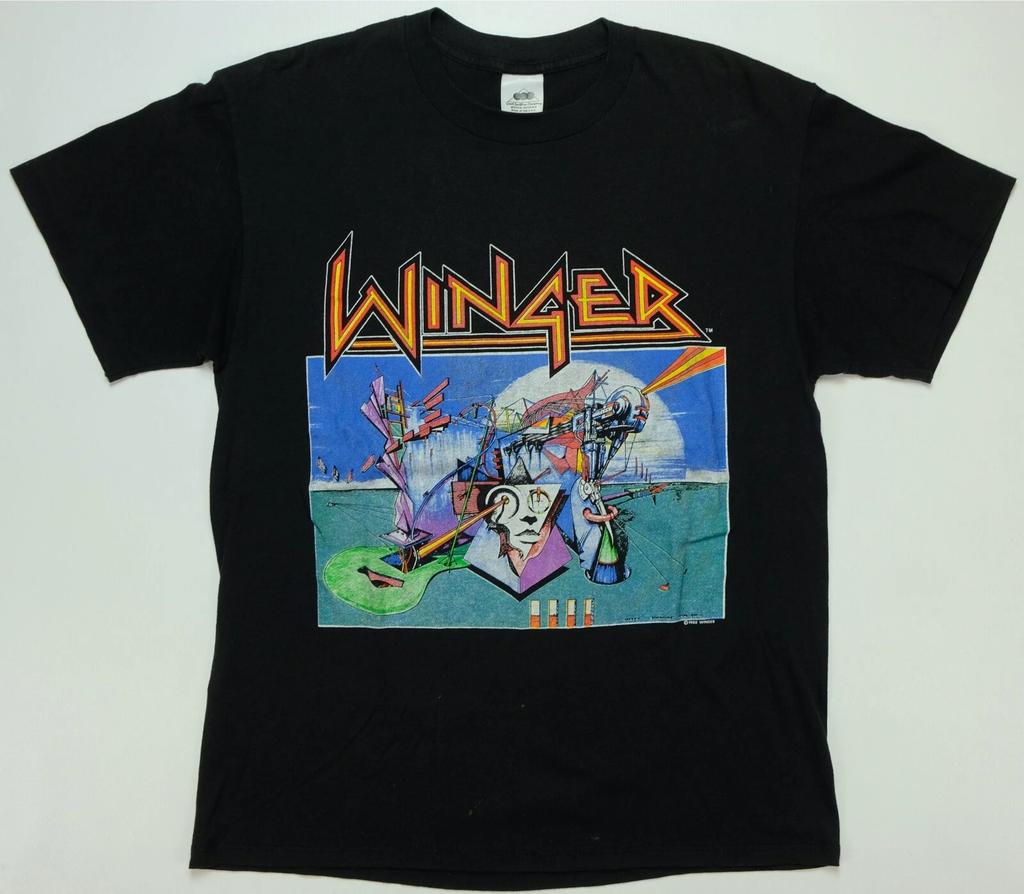 Rare VTG GREAT SOUTHERN Winger Too Tuff To Tame 1988 1989 Tour T Shirt 80s 90s L