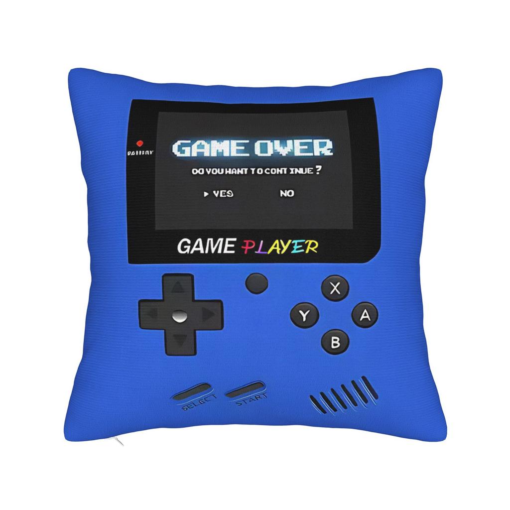 Printing Games Console Handheld Gamer Pillowcase Polyester Cushion Cover Decor Controller Throw Pillow Case Cover Home Zipper
